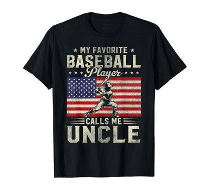 My Favorite Baseball Player Calls T-Shirt - Aesthetic Graphic for Adults - T-Shirt, Sweatshirt, Hoodie