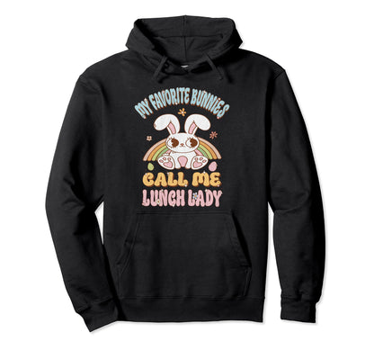 My Favorite Bunnies Call Me Lunch Hoodie - Casual Everyday Wear Unisex - T-Shirt, Sweatshirt, Hoodie