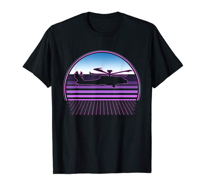 Military Retirement 80S Vaporwave T-Shirt - Novelty Apparel for Adults - T-Shirt, Sweatshirt, Hoodie