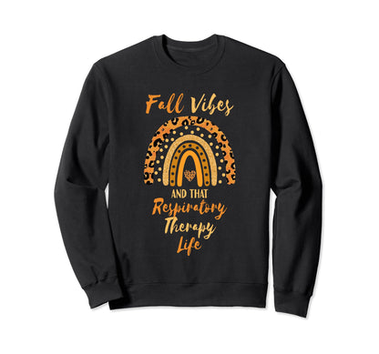 Thanksgiving Fall Vibe That Respiratory Sweatshirt - Unique Graphic Unisex - T-Shirt, Sweatshirt, Hoodie