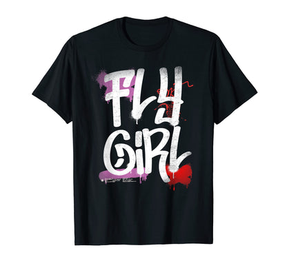 Fly 80S 90S Rap B Old School Hip Hop T-Shirt - Novelty Apparel for Adults - T-Shirt, Sweatshirt, Hoodie
