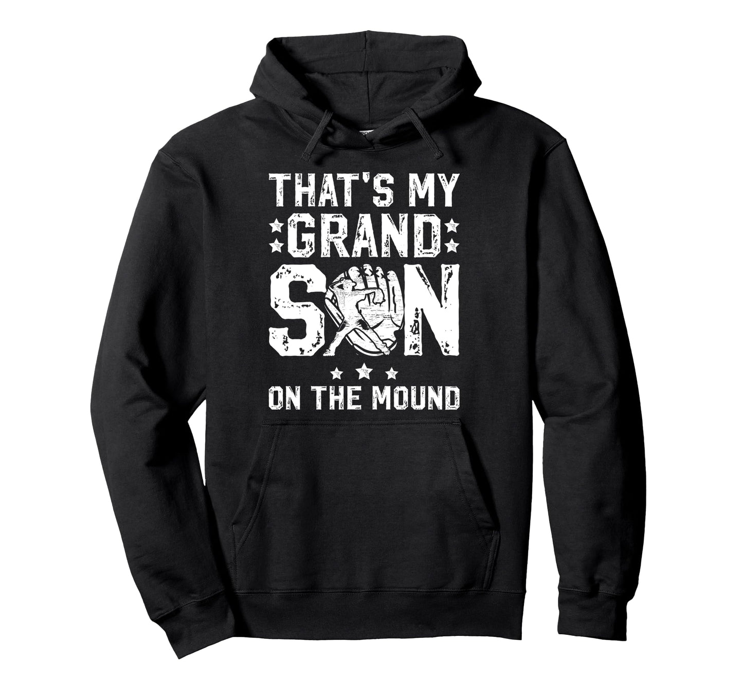 Proud Baseball Pitcher Grandpa Baseball Hoodie - Graphic Print Men Women - T-Shirt, Sweatshirt, Hoodie