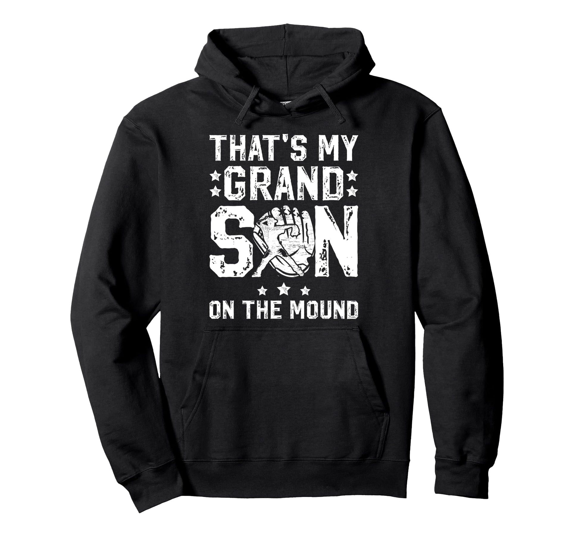 Proud Baseball Pitcher Grandpa Baseball Hoodie - Graphic Print Men Women - T-Shirt, Sweatshirt, Hoodie