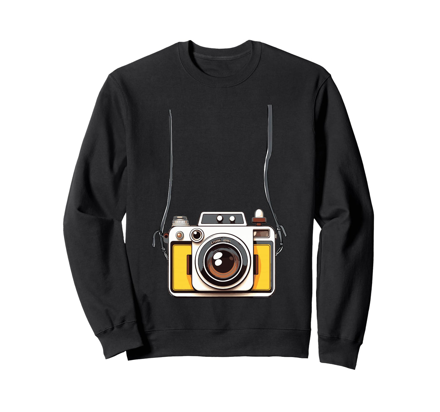 Fake Tourist Camera Holiday Vacation Sweatshirt - Graphic Print Men Women - T-Shirt, Sweatshirt, Hoodie