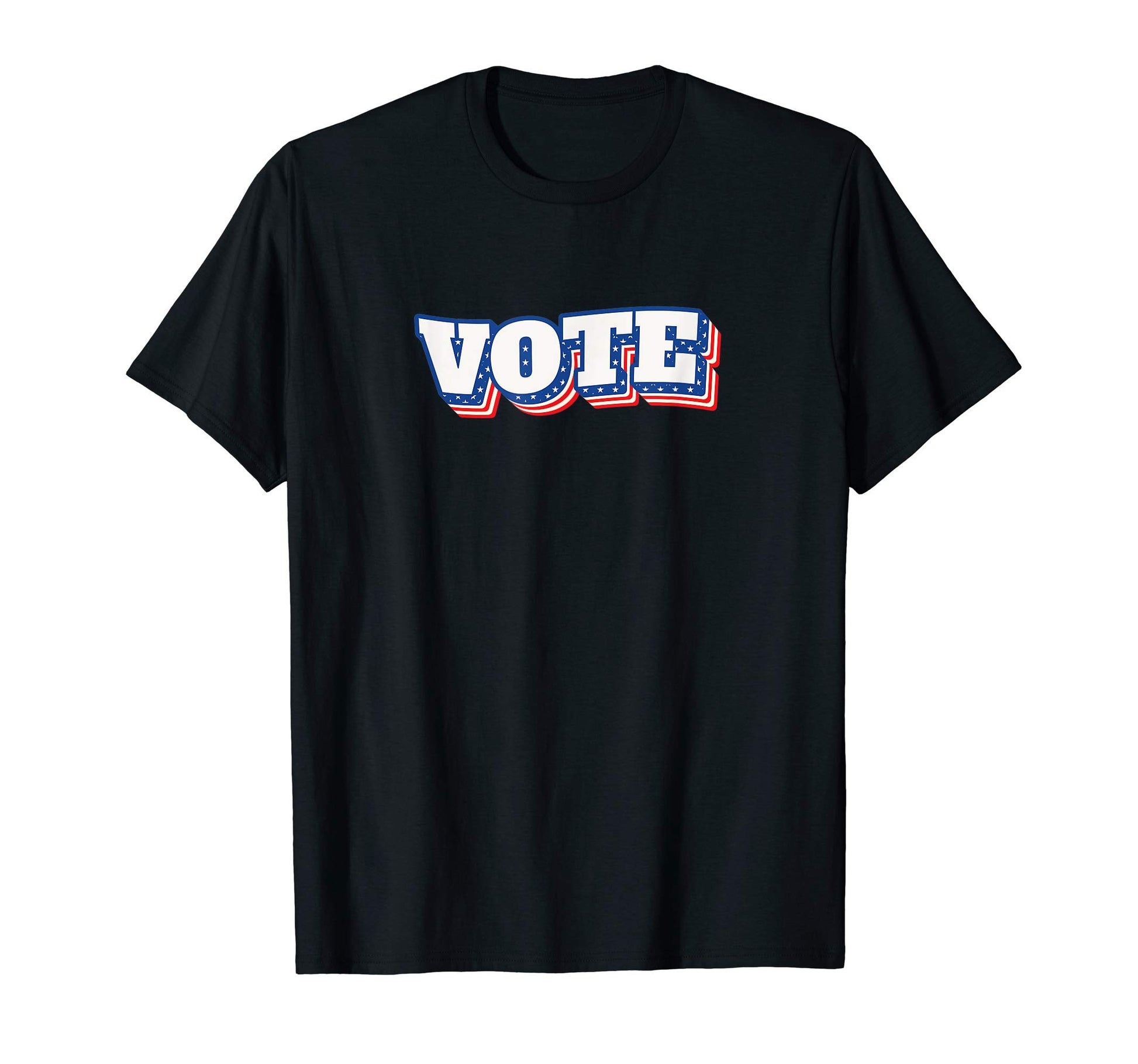 Vote Stars Stripes Vote American Voter T-Shirt - Graphic Print Men Women - T-Shirt, Sweatshirt, Hoodie
