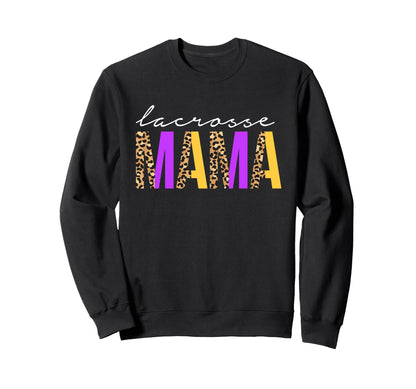 Lacrosse Mom Lacrosse Gifts Game Sweatshirt - Aesthetic Graphic Men Women - T-Shirt, Sweatshirt, Hoodie