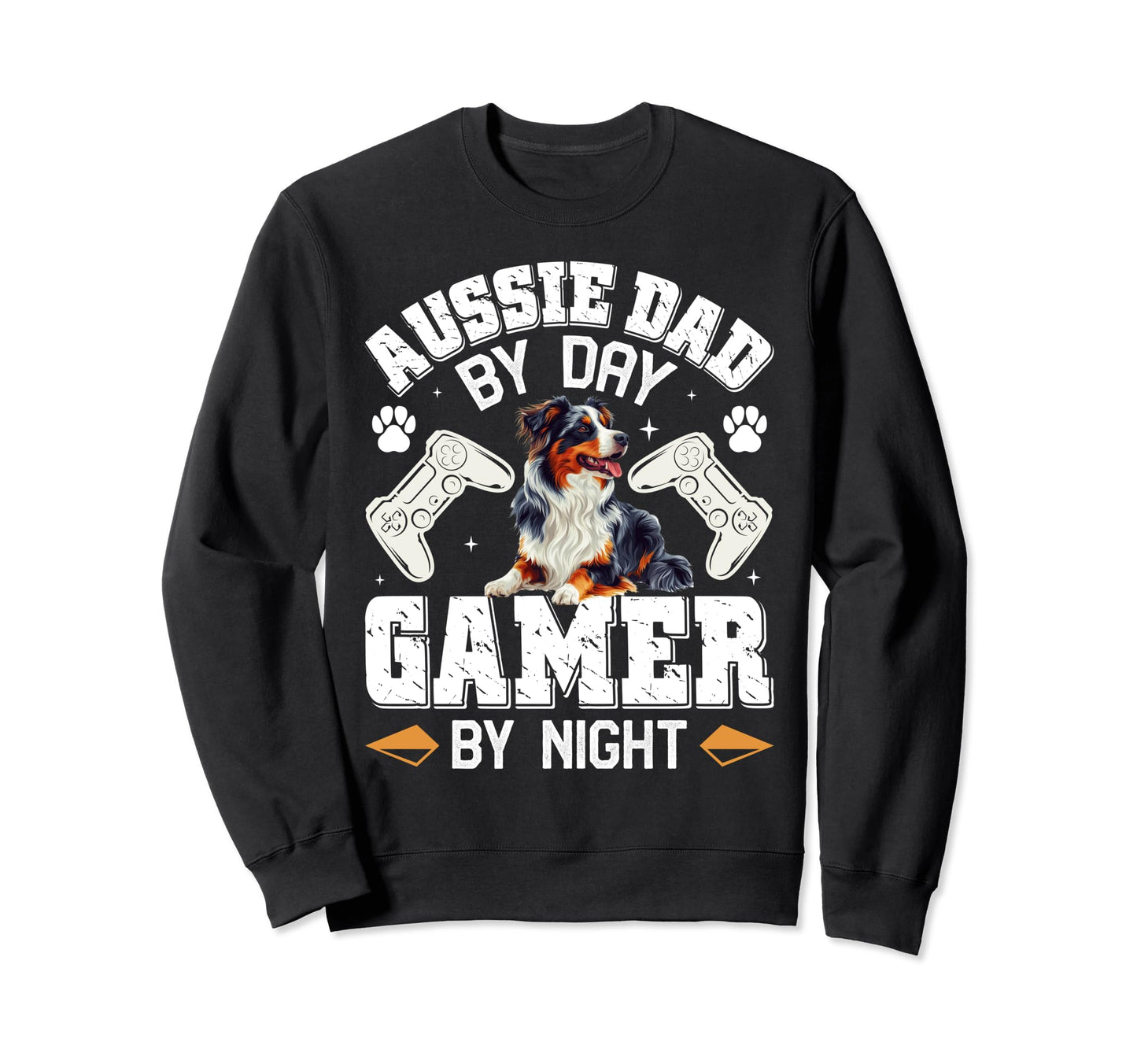 Aussie Dad Day Gamer Night Funny Sweatshirt - Aesthetic Graphic Men Women - T-Shirt, Sweatshirt, Hoodie