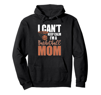 Game Day Basketball Mom Hoodie - Trendy Graphic Unisex - T-Shirt, Sweatshirt, Hoodie