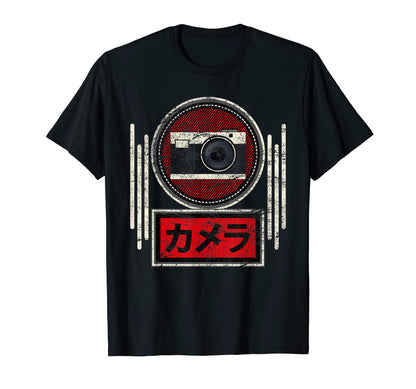 Japanese Analog Slr Camera Film T-Shirt - Trendy Graphic Unisex - T-Shirt, Sweatshirt, Hoodie