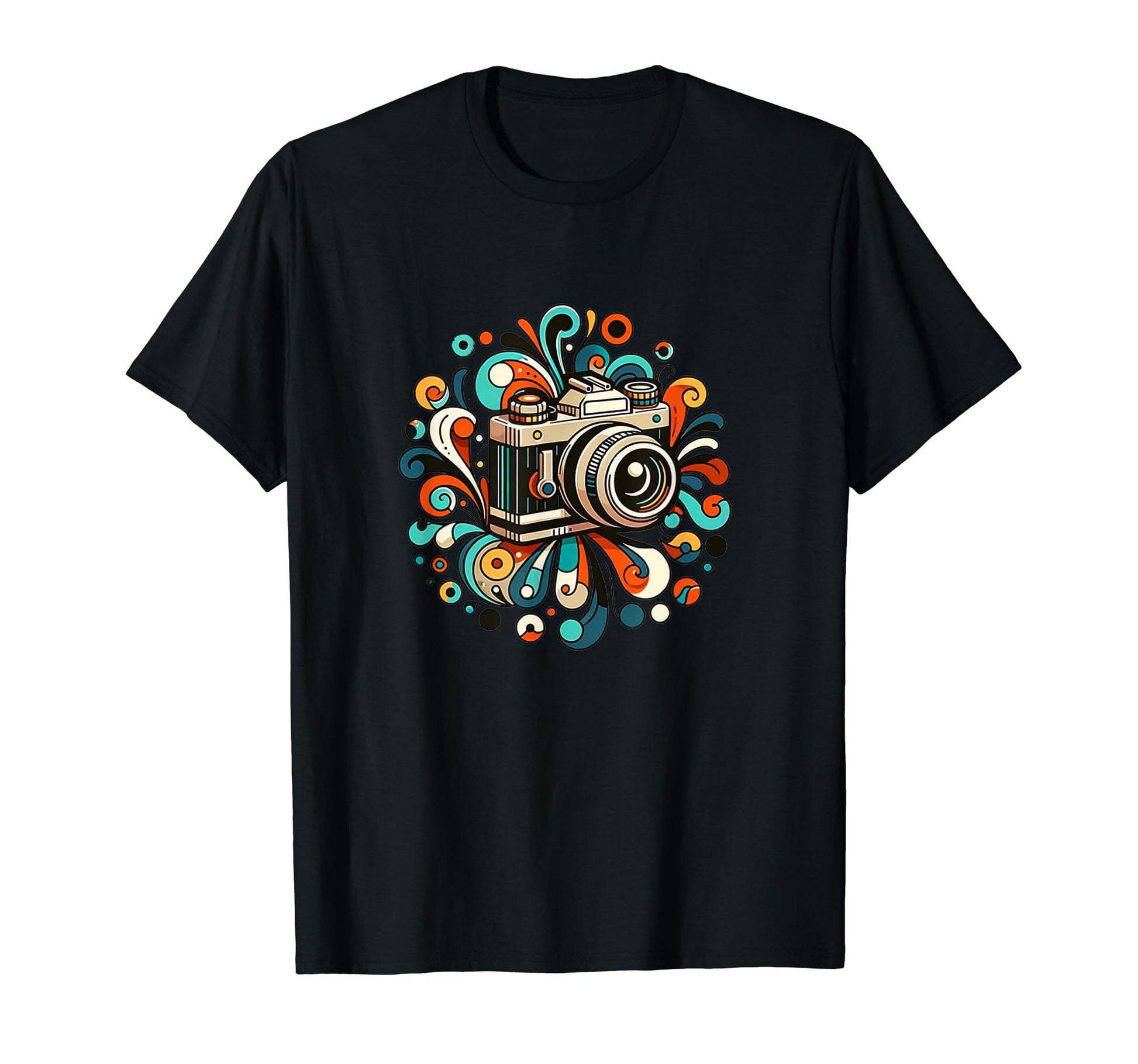 Photography Camera T-Shirt - Fun Novelty Design for Adults - T-Shirt, Sweatshirt, Hoodie