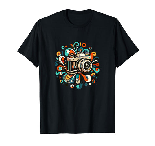 Photography Camera T-Shirt - Fun Novelty Design for Adults - T-Shirt, Sweatshirt, Hoodie