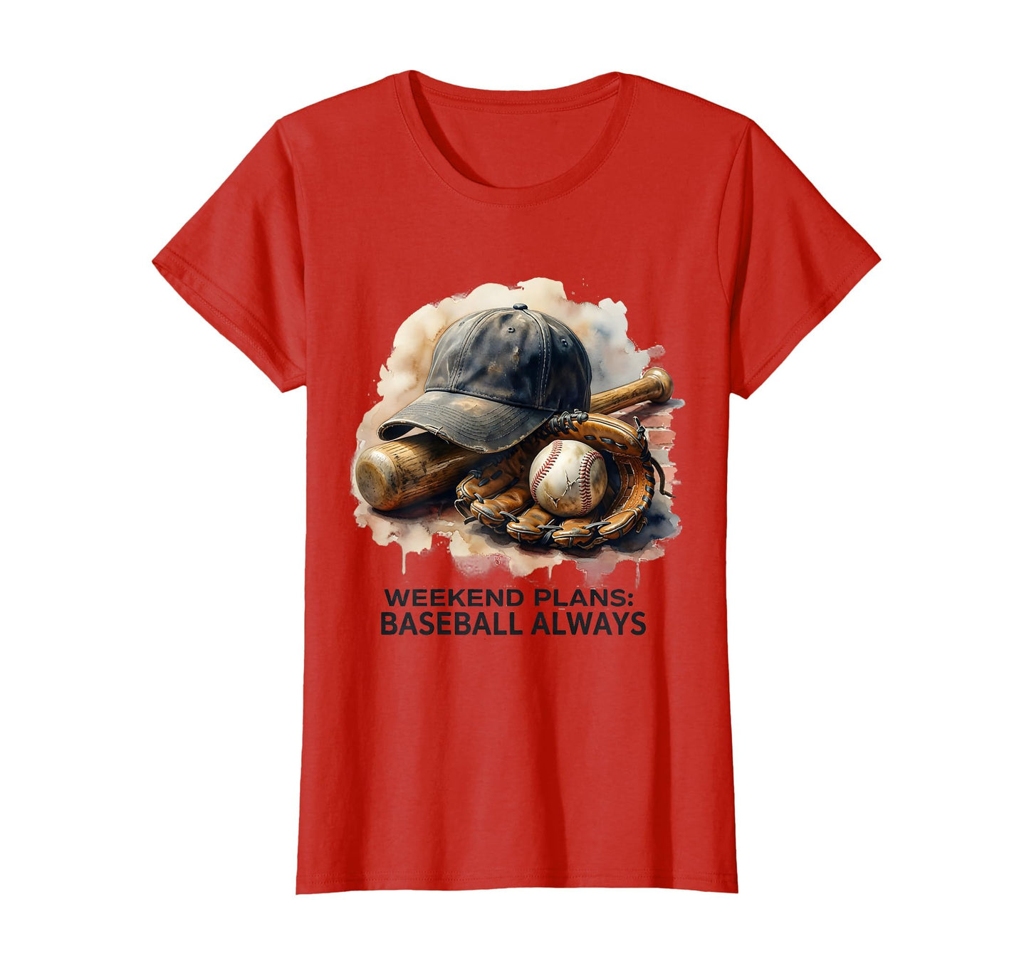 Weekend Plans Baseball Always Baseball T-Shirt - Aesthetic Graphic Unisex - T-Shirt, Sweatshirt, Hoodie