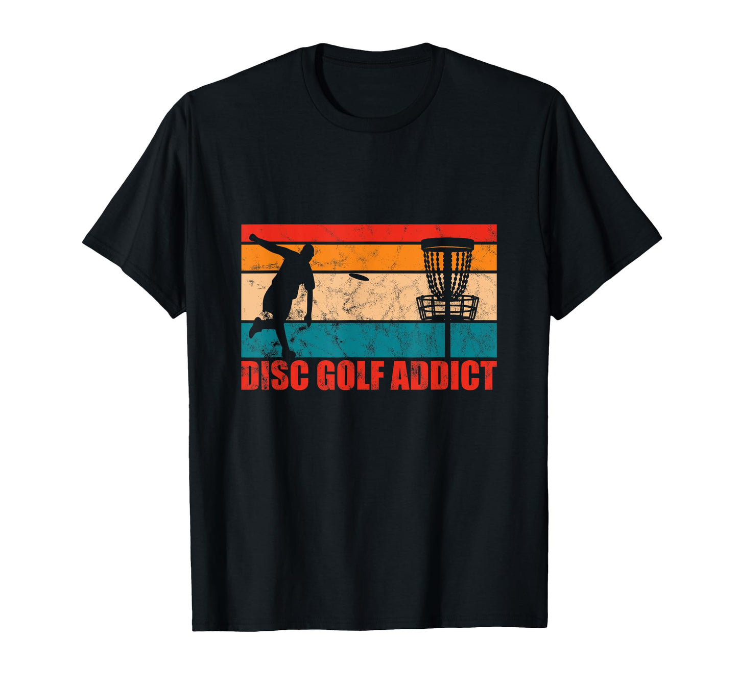 Disc Golfing Addict Funny Disc Golfer Dad T-Shirt - Graphic Print Unisex - T-Shirt, Sweatshirt, Hoodie