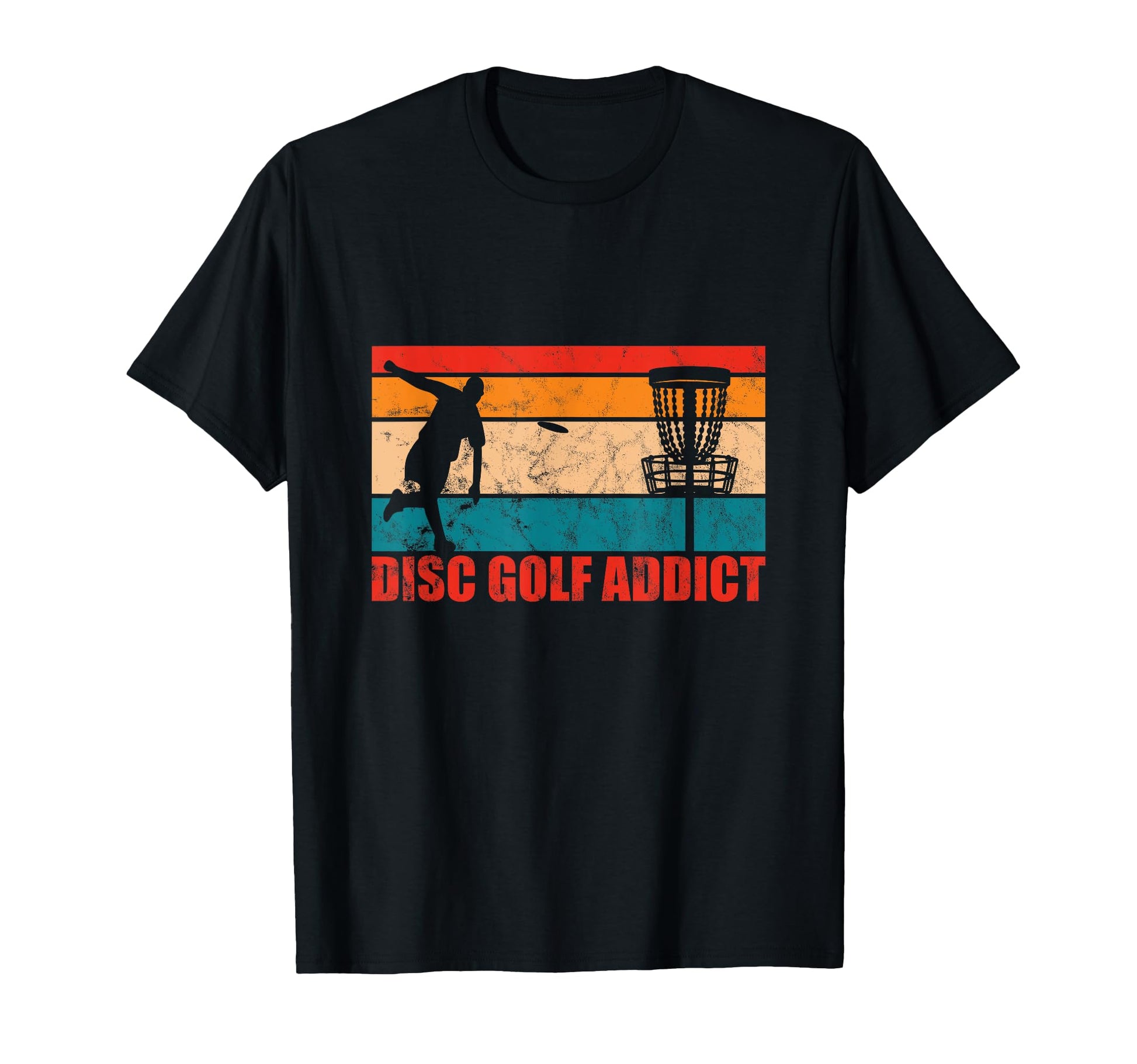 Disc Golfing Addict Funny Disc Golfer Dad T-Shirt - Graphic Print Unisex - T-Shirt, Sweatshirt, Hoodie