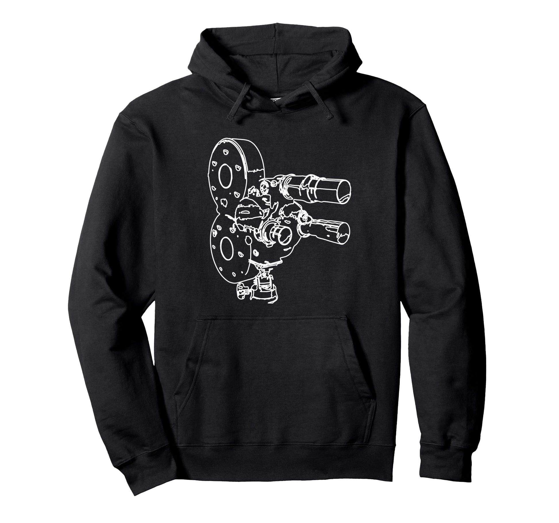 Film Camera Video Camera Oldschool Hoodie - Fun Novelty Design Unisex - T-Shirt, Sweatshirt, Hoodie