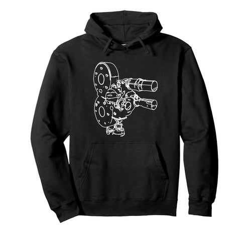 Film Camera Video Camera Oldschool Hoodie - Fun Novelty Design Unisex - T-Shirt, Sweatshirt, Hoodie