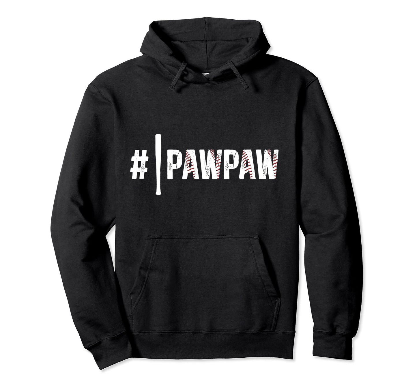 1 Pawpaw Baseball Pawpaw Baseball Hoodie - Custom Art Print for Adults - T-Shirt, Sweatshirt, Hoodie