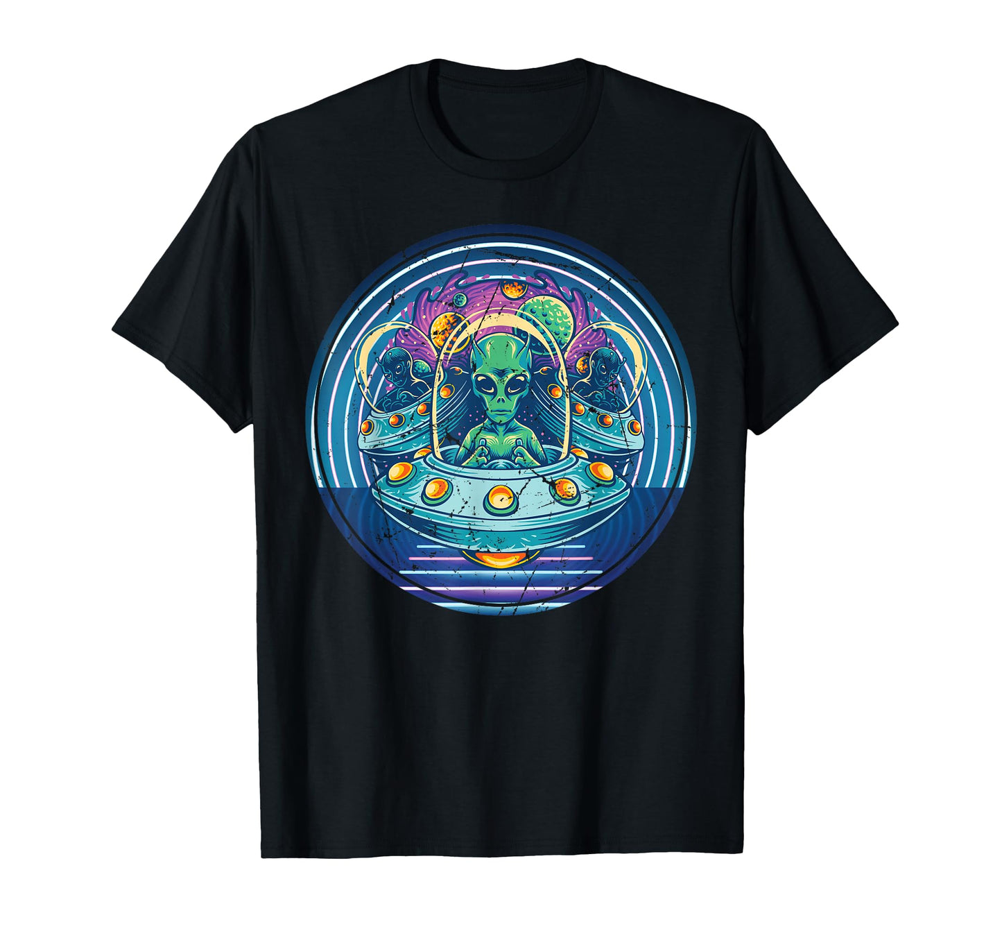Aliens Indie Aesthetic Vaporwave Pop T-Shirt - Novelty Apparel for Adults - T-Shirt, Sweatshirt, Hoodie