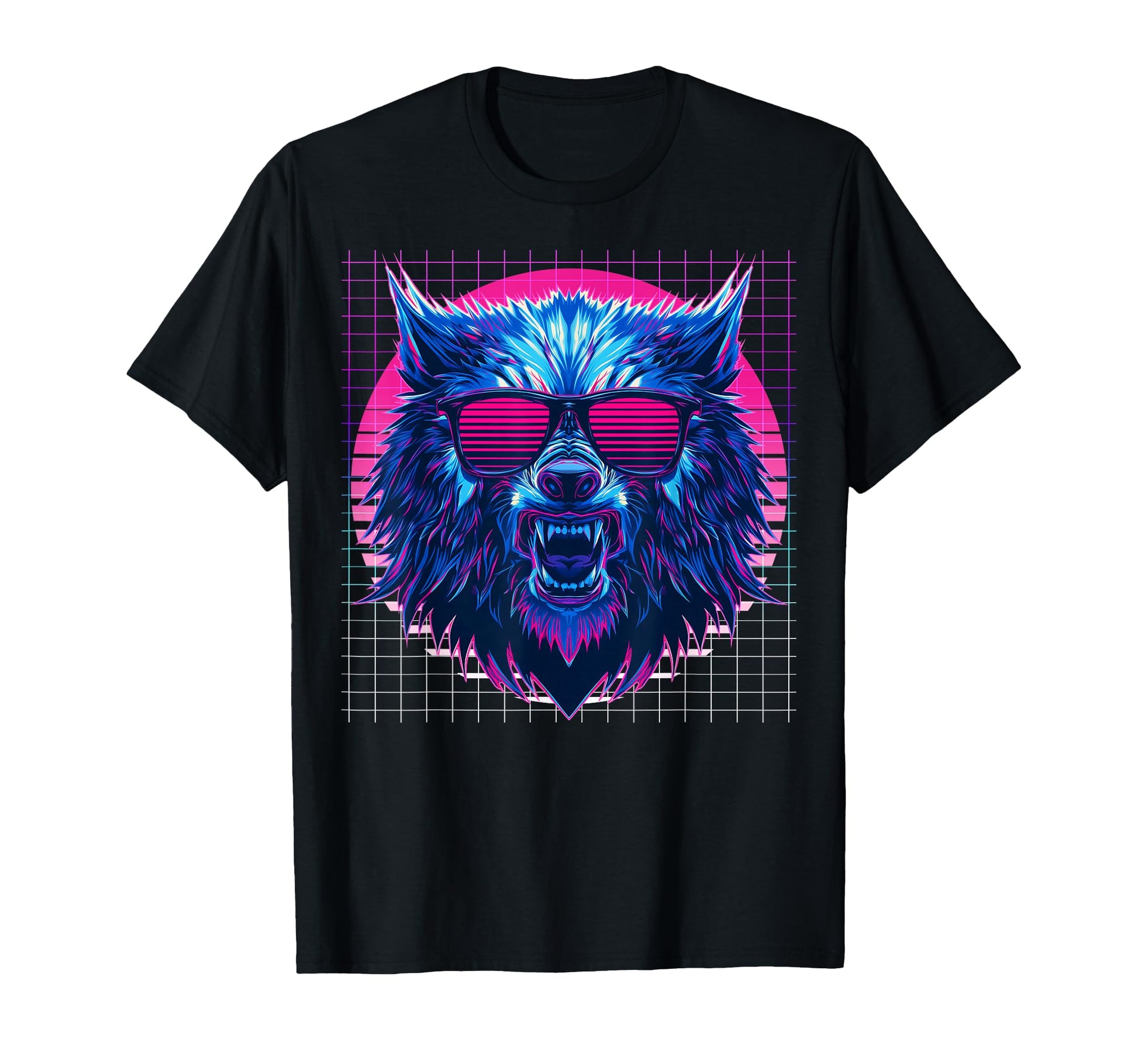 Werewolf Sunglasses Wolf Alpha T-Shirt - Aesthetic Graphic Men Women - T-Shirt, Sweatshirt, Hoodie