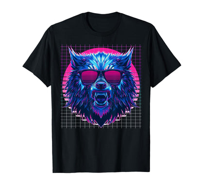 Werewolf Sunglasses Wolf Alpha T-Shirt - Aesthetic Graphic Men Women - T-Shirt, Sweatshirt, Hoodie