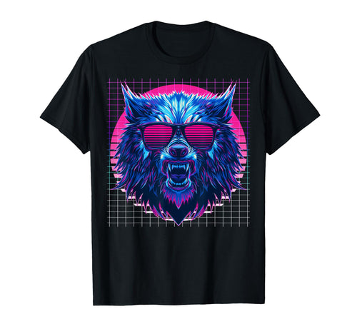 Werewolf Sunglasses Wolf Alpha T-Shirt - Aesthetic Graphic Men Women - T-Shirt, Sweatshirt, Hoodie