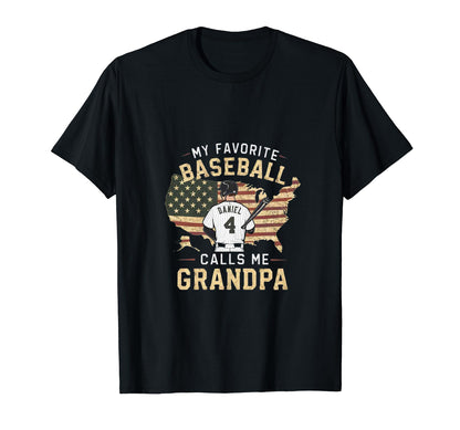 Baseball Grandpa Usa Favorite Player T-Shirt - Streetwear Style for Adults - T-Shirt, Sweatshirt, Hoodie