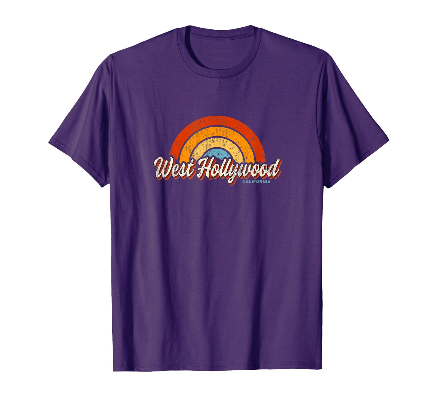 West Hollywood California Ca T-Shirt - Casual Everyday Wear for Adults - T-Shirt, Sweatshirt, Hoodie