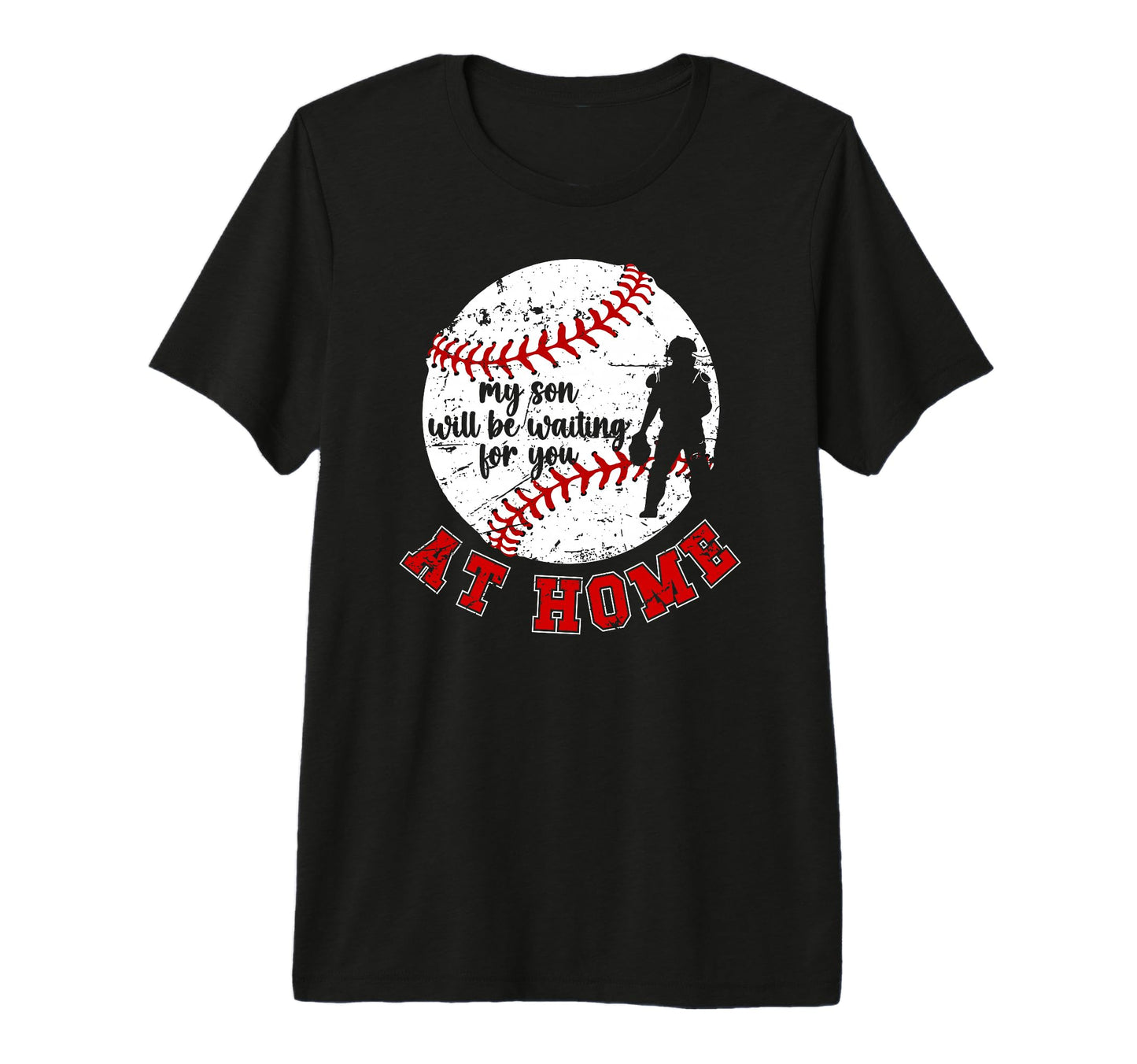 Home Baseball Catcher Mom Baseball Catcher T-Shirt - Graphic Print Unisex - T-Shirt, Sweatshirt, Hoodie