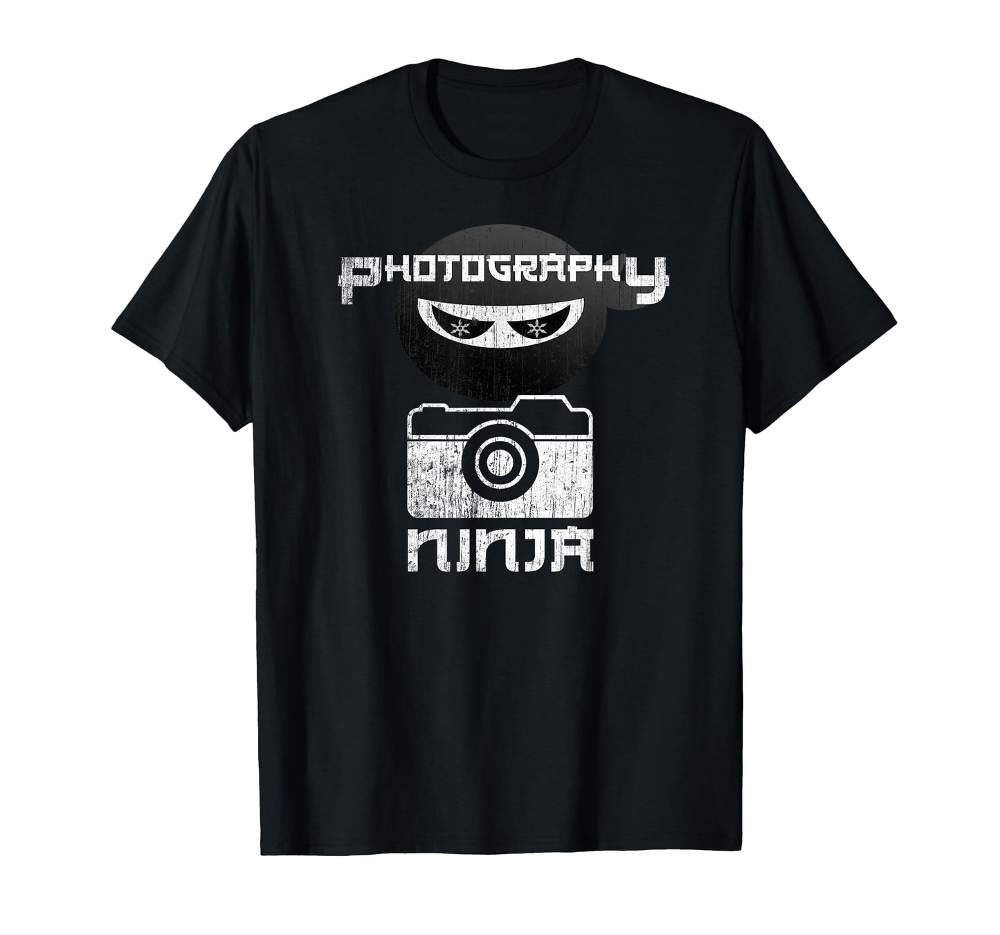 Ninja Photographer Multitasking T-Shirt - Graphic Print Men Women - T-Shirt, Sweatshirt, Hoodie