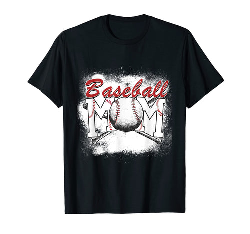 Baseball Mom T-Shirt - Novelty Apparel Unisex - T-Shirt, Sweatshirt, Hoodie