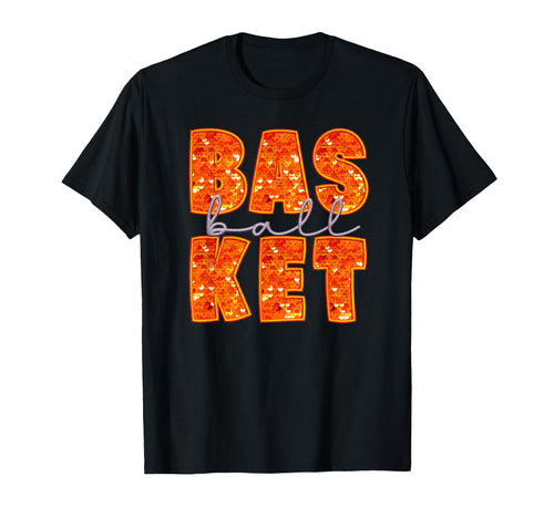 Basketball Mom Aesthetic Basketball Game Day T-Shirt - Graphic Print Unisex - T-Shirt, Sweatshirt, Hoodie
