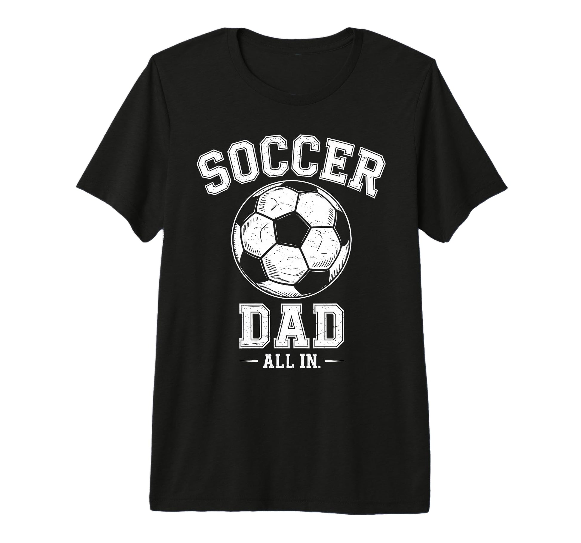 Soccer Dad Family Matching Sideline Dad T-Shirt - Trendy Graphic Unisex - T-Shirt, Sweatshirt, Hoodie
