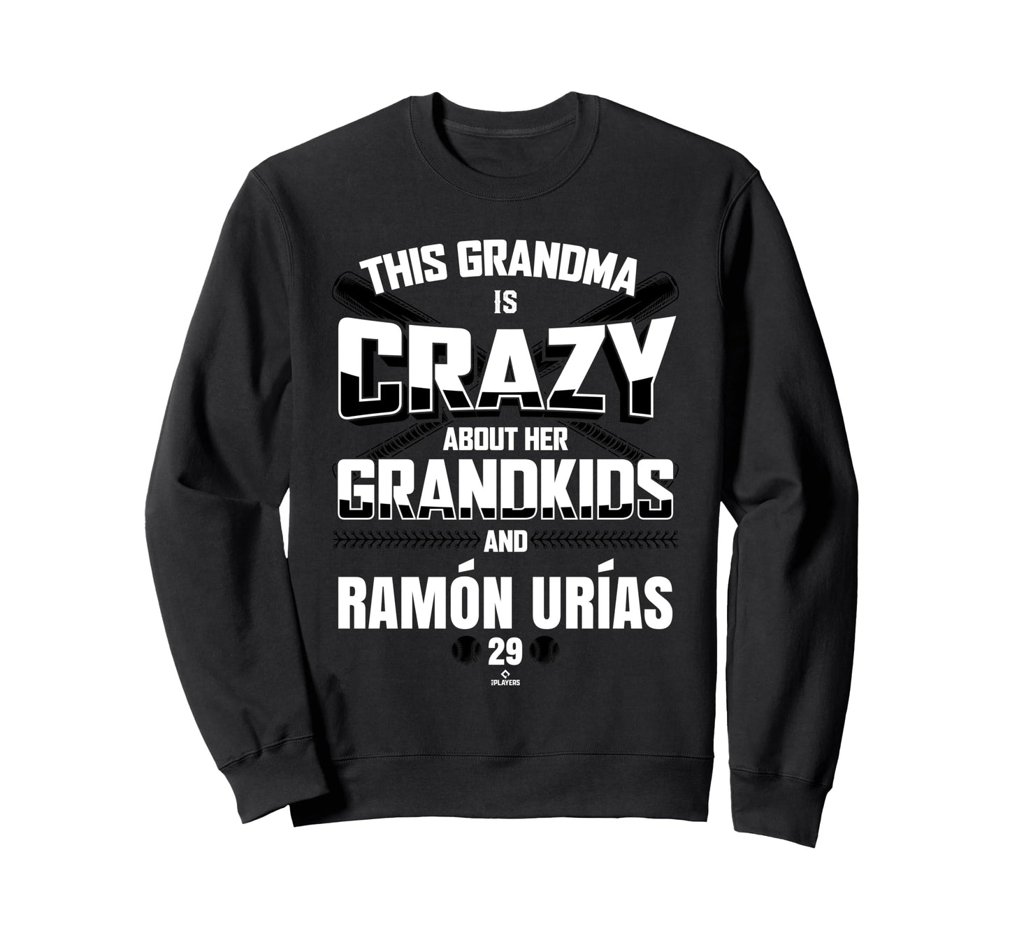 Grandma Crazy Ram N Ur As Baltimore Sweatshirt - Unique Graphic for Adults - T-Shirt, Sweatshirt, Hoodie