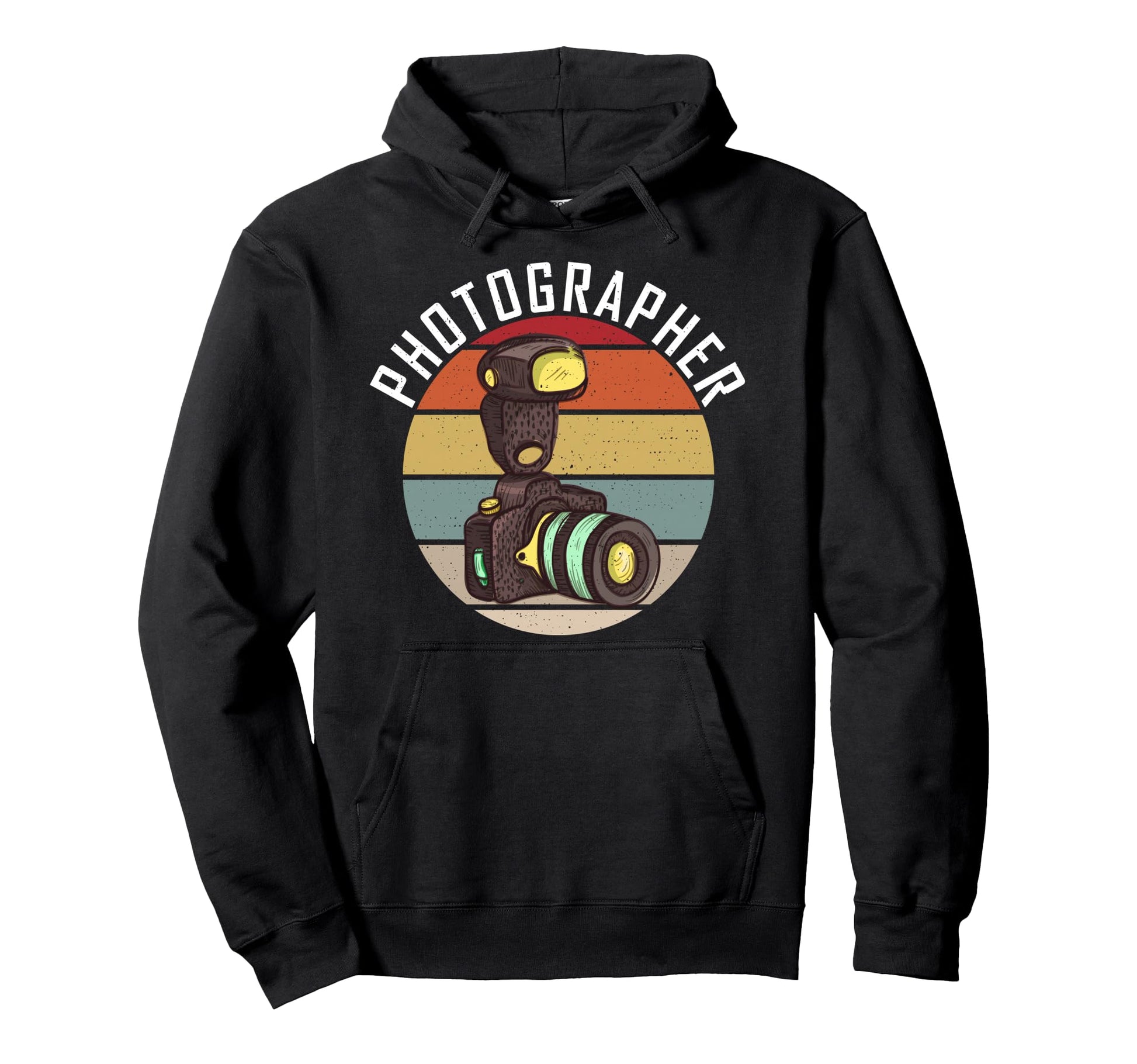Photographer Photo Camera Photography Hoodie - Streetwear Style Unisex - T-Shirt, Sweatshirt, Hoodie