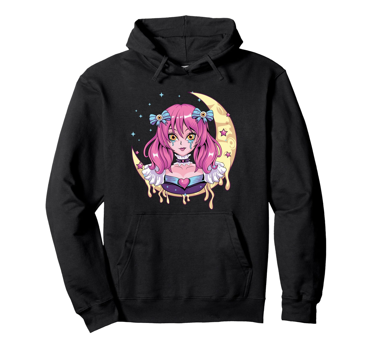 Pastel Goth Anime Vaporwave Sad Anime Hoodie - Streetwear Style Unisex - T-Shirt, Sweatshirt, Hoodie
