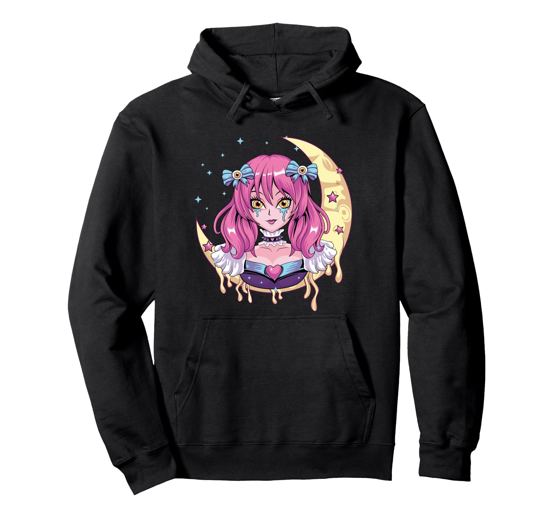 Pastel Goth Anime Vaporwave Sad Anime Hoodie - Streetwear Style Unisex - T-Shirt, Sweatshirt, Hoodie
