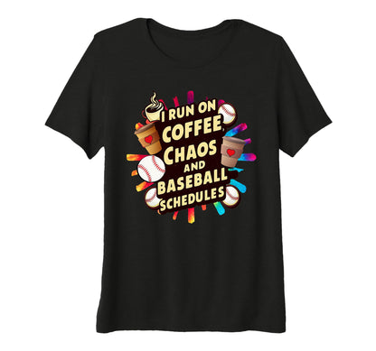 Womens Mom Funny I Run Coffee And T-Shirt - Fun Novelty Design Unisex - T-Shirt, Sweatshirt, Hoodie