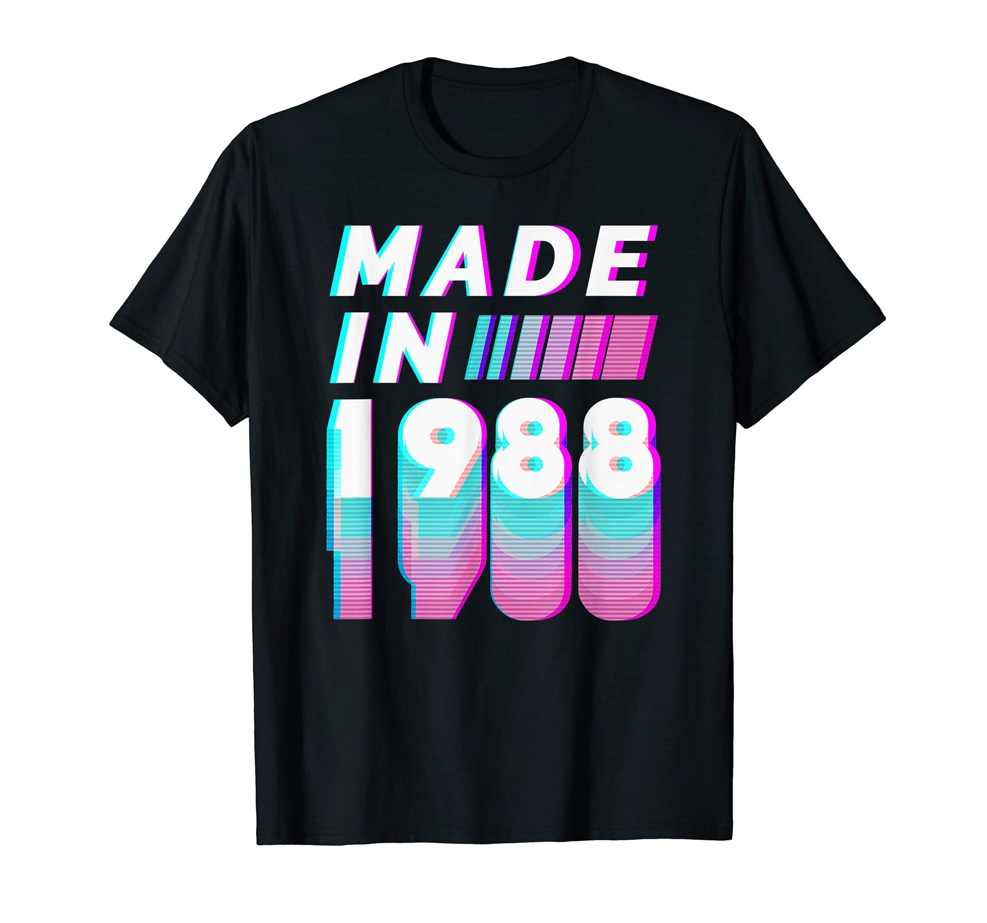 Made 1988 Vaporwave Aesthetic T-Shirt - Casual Everyday Wear Men Women - T-Shirt, Sweatshirt, Hoodie