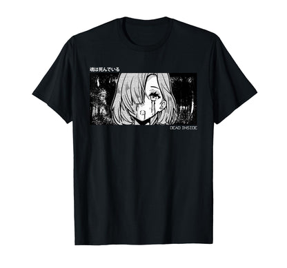 Alt Indie Aesthetic Egirl Eboy Anime Sweatshirt - Graphic Print Unisex - T-Shirt, Sweatshirt, Hoodie