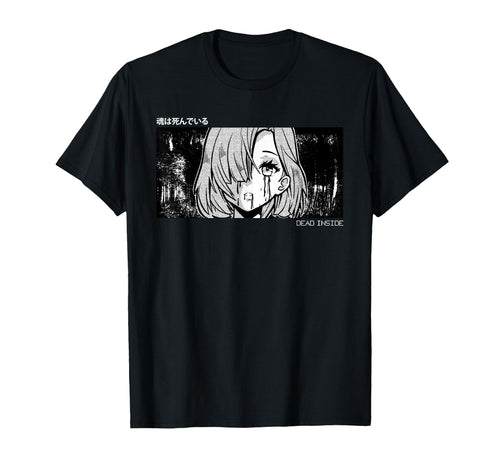 Alt Indie Aesthetic Egirl Eboy Anime Sweatshirt - Graphic Print Unisex - T-Shirt, Sweatshirt, Hoodie