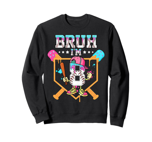 Baseball Drip 8 Year Old Ice Cream Sweatshirt - Novelty Apparel for Adults - T-Shirt, Sweatshirt, Hoodie