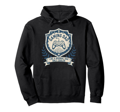 Funny Patriotic Usa Gaming Dad Hoodie - Casual Everyday Wear Men Women - T-Shirt, Sweatshirt, Hoodie