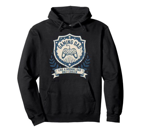 Funny Patriotic Usa Gaming Dad Hoodie - Casual Everyday Wear Men Women - T-Shirt, Sweatshirt, Hoodie