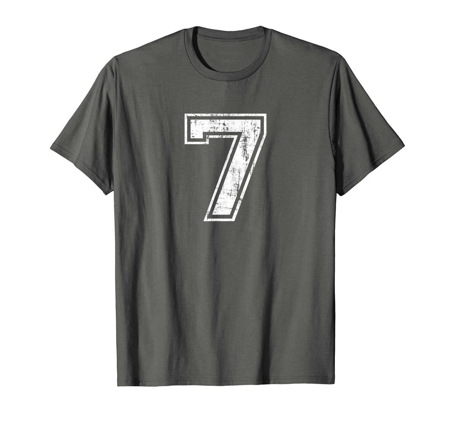 Number 7 Seven Varsity T-Shirt - Casual Everyday Wear for Adults - T-Shirt, Sweatshirt, Hoodie