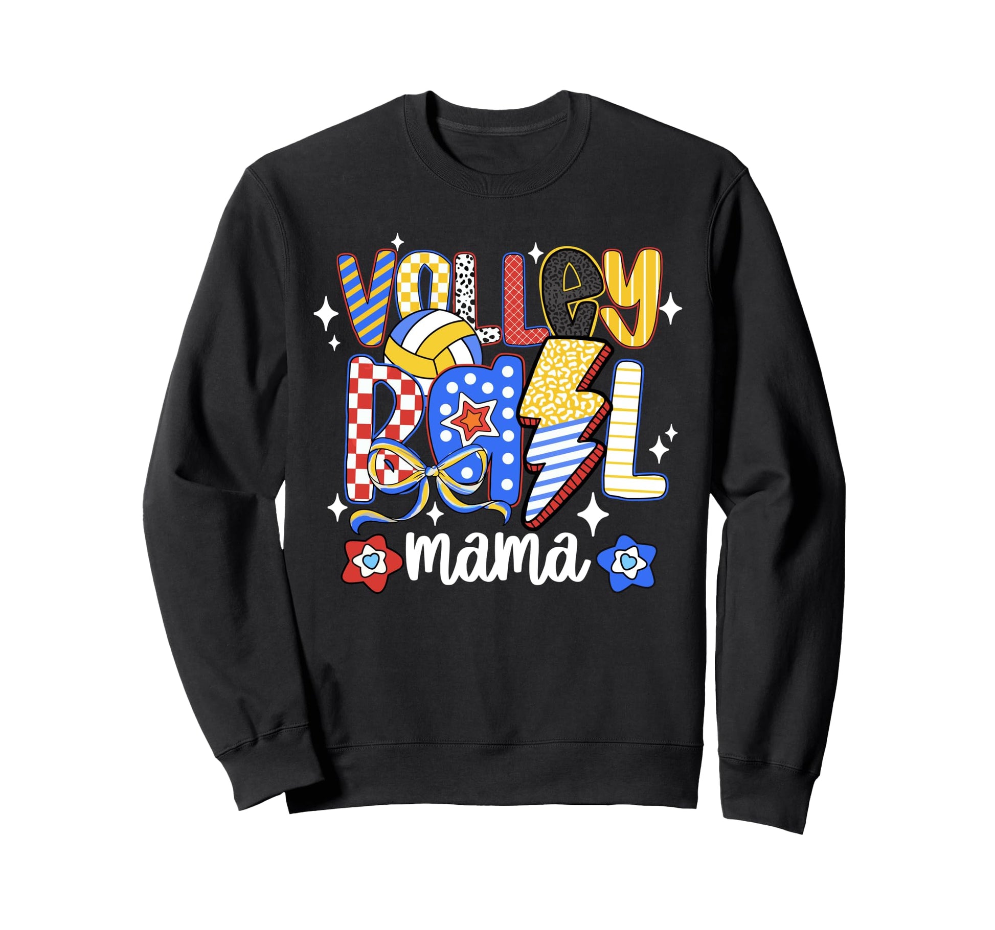 Volleyball Mama Game Day Coquette Sweatshirt - Aesthetic Graphic Men Women - T-Shirt, Sweatshirt, Hoodie