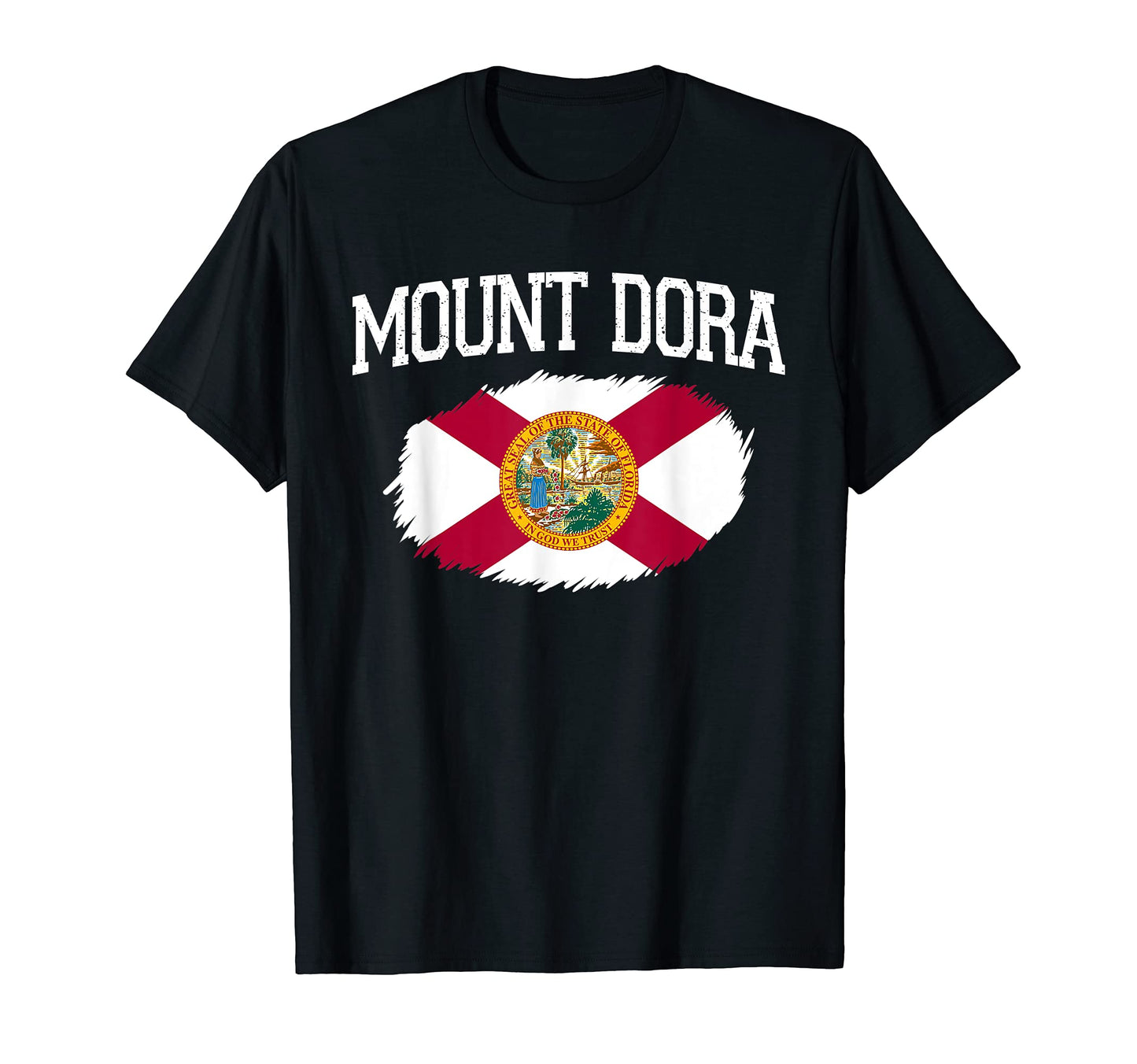 Mount Dora Fl Florida Flag Usa Sports T-Shirt - Unique Graphic Men Women - T-Shirt, Sweatshirt, Hoodie