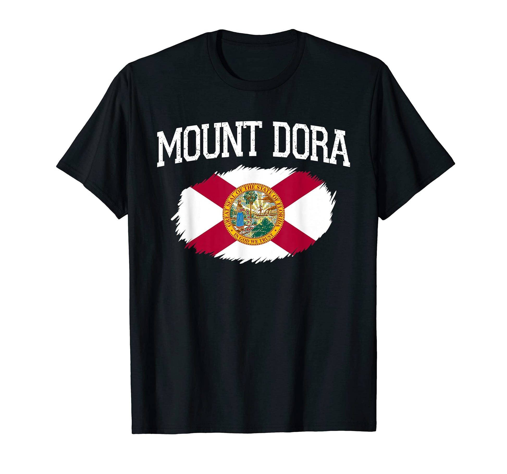 Mount Dora Fl Florida Flag Usa Sports T-Shirt - Unique Graphic Men Women - T-Shirt, Sweatshirt, Hoodie