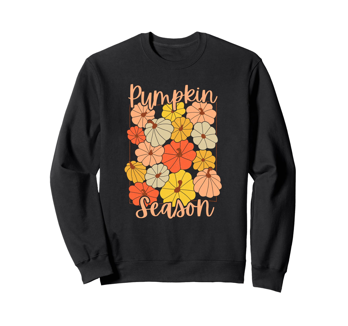 Pumpkin Season Weather Pumpkins Sweatshirt - Aesthetic Graphic Men Women - T-Shirt, Sweatshirt, Hoodie