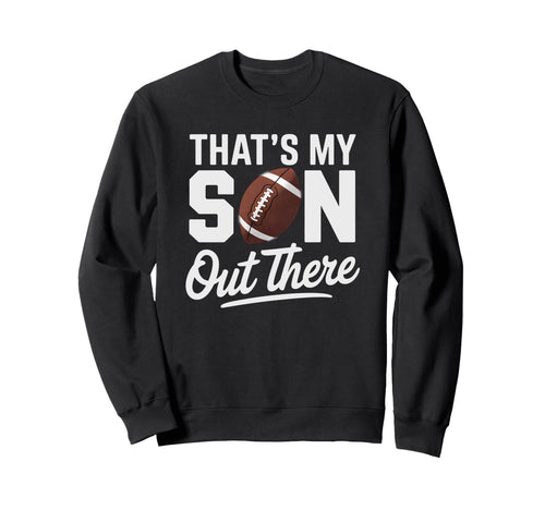 Football Mom Dad Proud Parent Game Sweatshirt - Trendy Graphic for Adults - T-Shirt, Sweatshirt, Hoodie