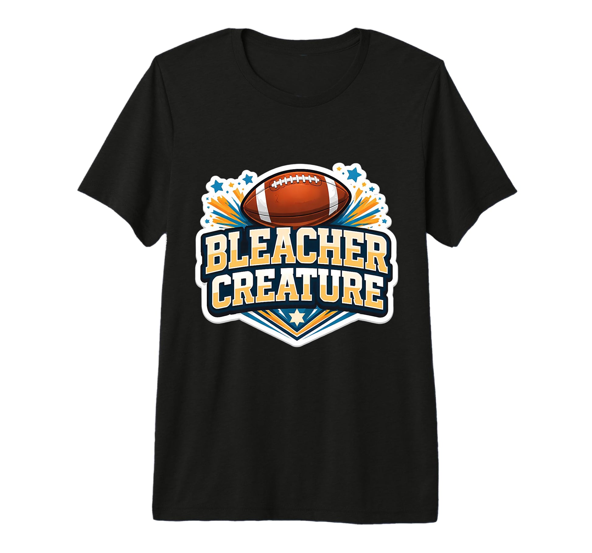 Bleacher Creature Football Fan Supporter T-Shirt - Custom Art Print Unisex - T-Shirt, Sweatshirt, Hoodie